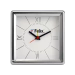 Silver Leaf Dial Alarm Clock